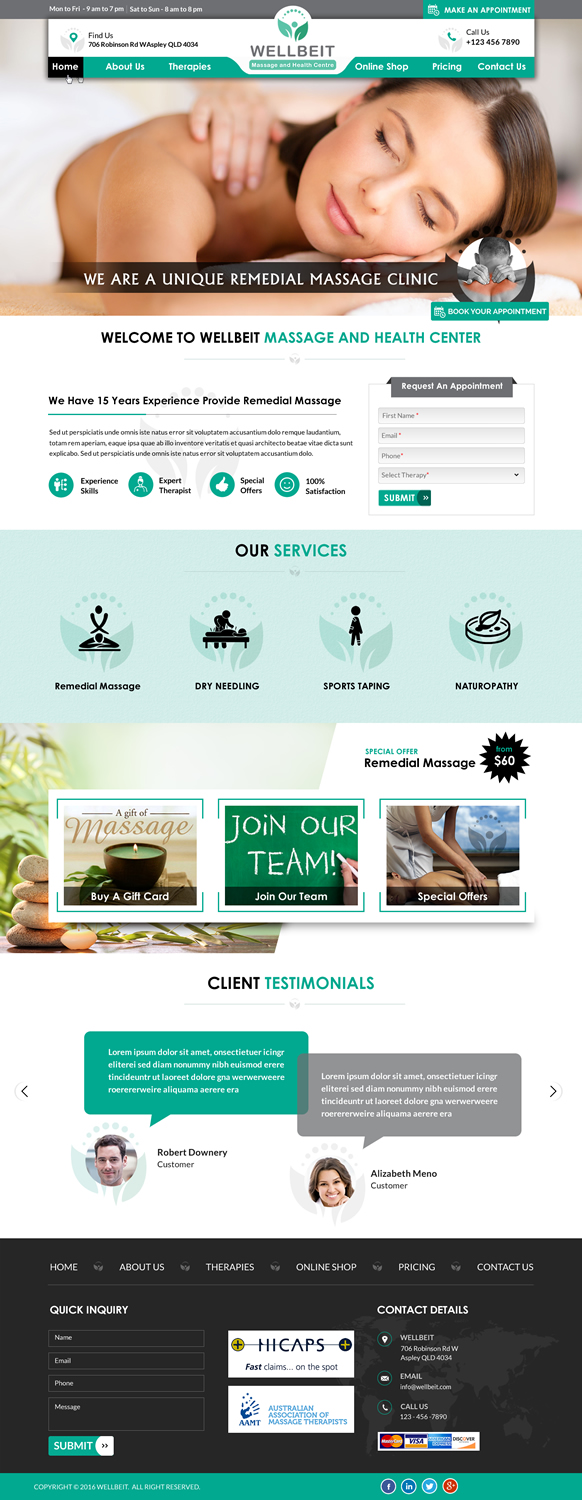 Web Design by Sbss for this project | Design #11088149