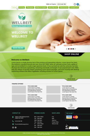 Web Design by Gfx.26™ for this project | Design: #11094388