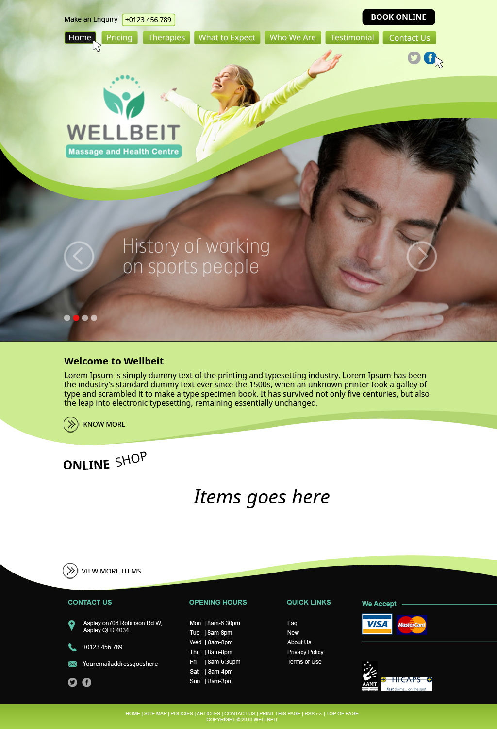 Web Design by Gfx.26™ for this project | Design #11104382