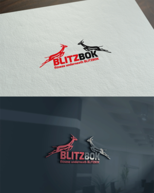 Logo Design by yoossefMaroc for BLITZBOKE fitness  | Design: #11088876