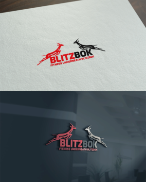 Logo Design by yoossefMaroc for BLITZBOKE fitness  | Design: #11088933