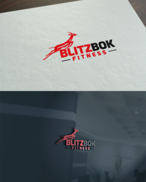 Logo Design by yoossefMaroc for BLITZBOKE fitness  | Design: #11090589