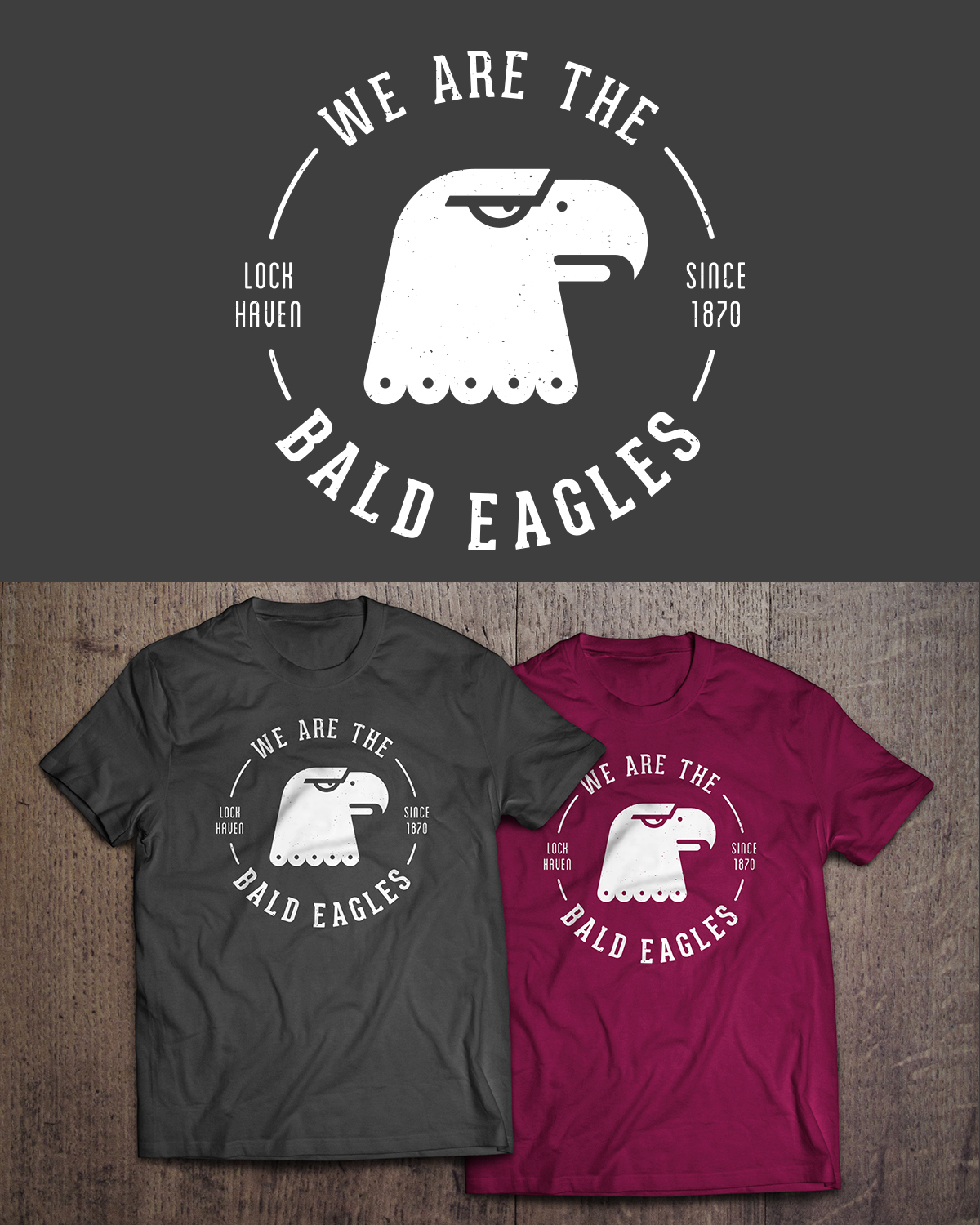 T-shirt Design by Big Bee for Lock Haven University | Design #11086041