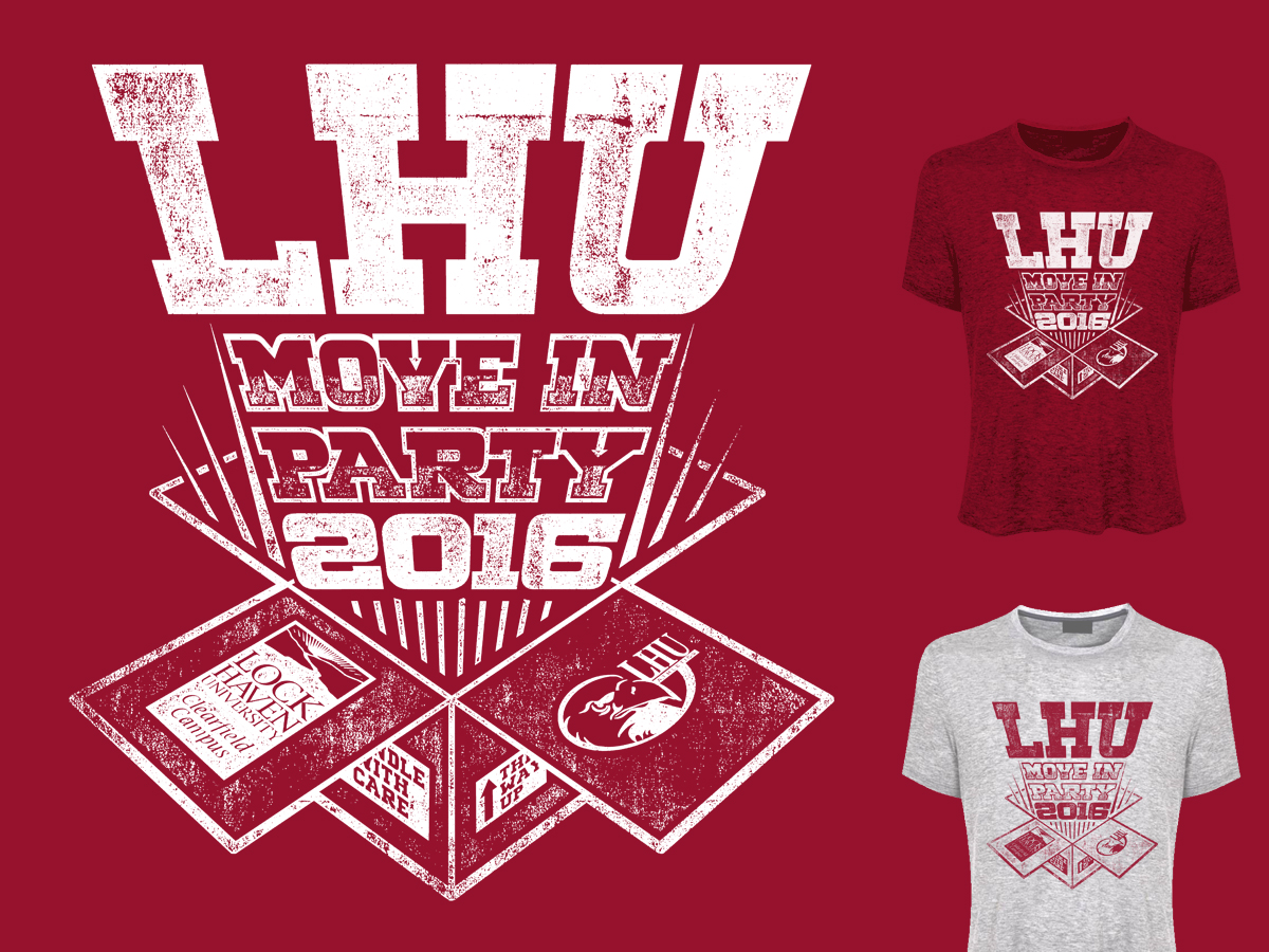 T-shirt Design by STierney for Lock Haven University | Design: #11073836