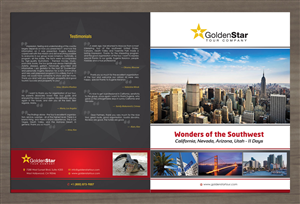 Broschüren-Design von Sbss für Golden Star Tour, Inc. | Design: #2289149