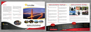 Broschüren-Design von Sbss für Golden Star Tour, Inc. | Design: #2294108