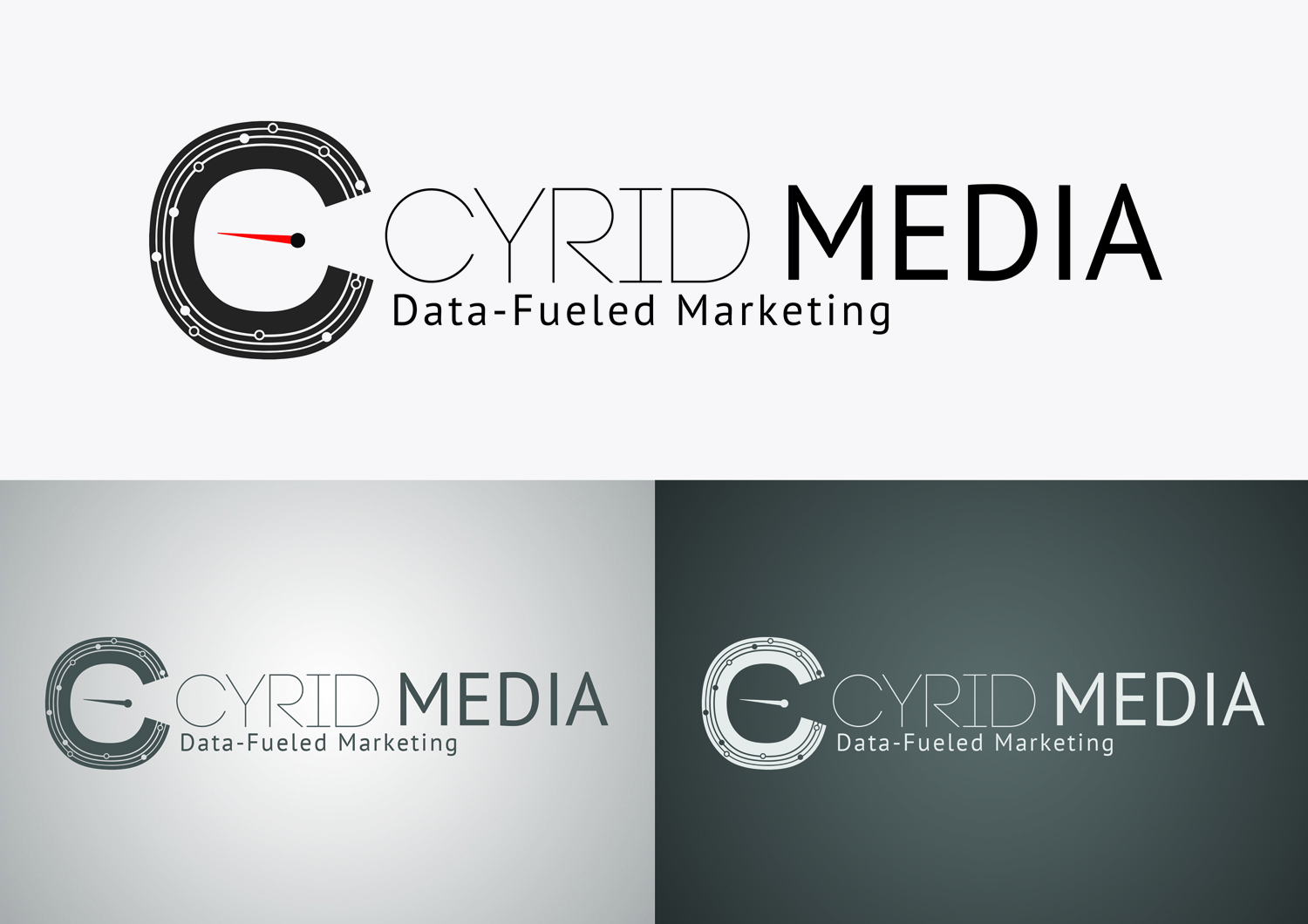 Logo Design by TroyAnthony for Cyrid Media | Design #11175262