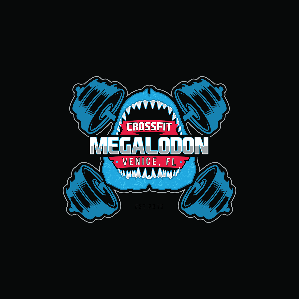 Logo-Design von BuntarBG für CrossFit Megalodon | Design #11538675