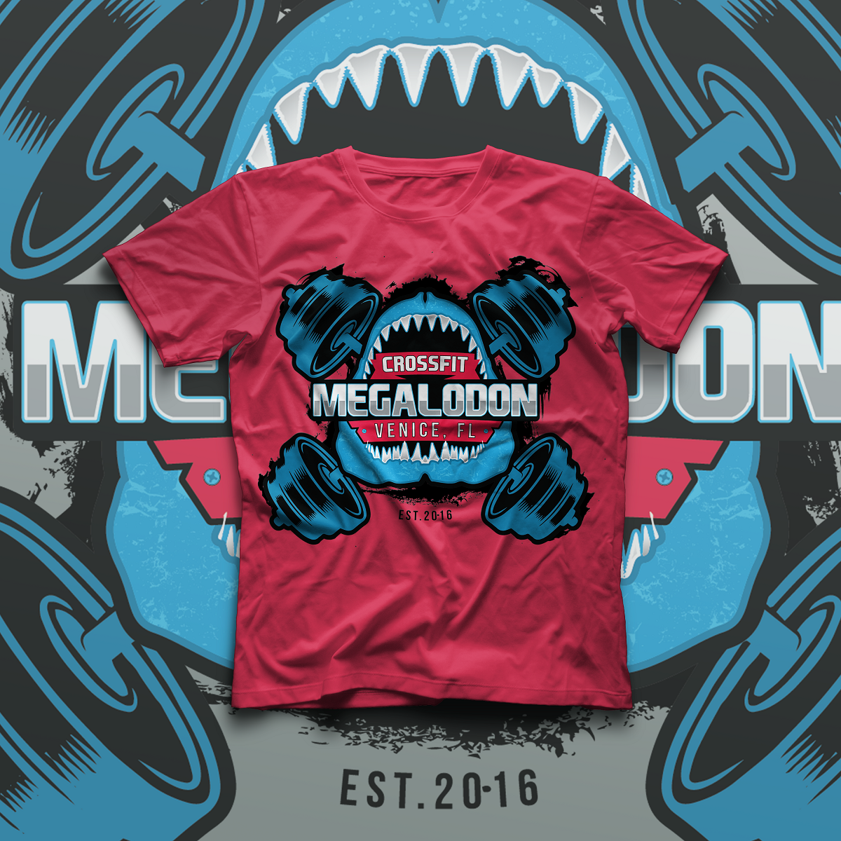 Diseño de Logo por BuntarBG para CrossFit Megalodon | Diseño #11538676