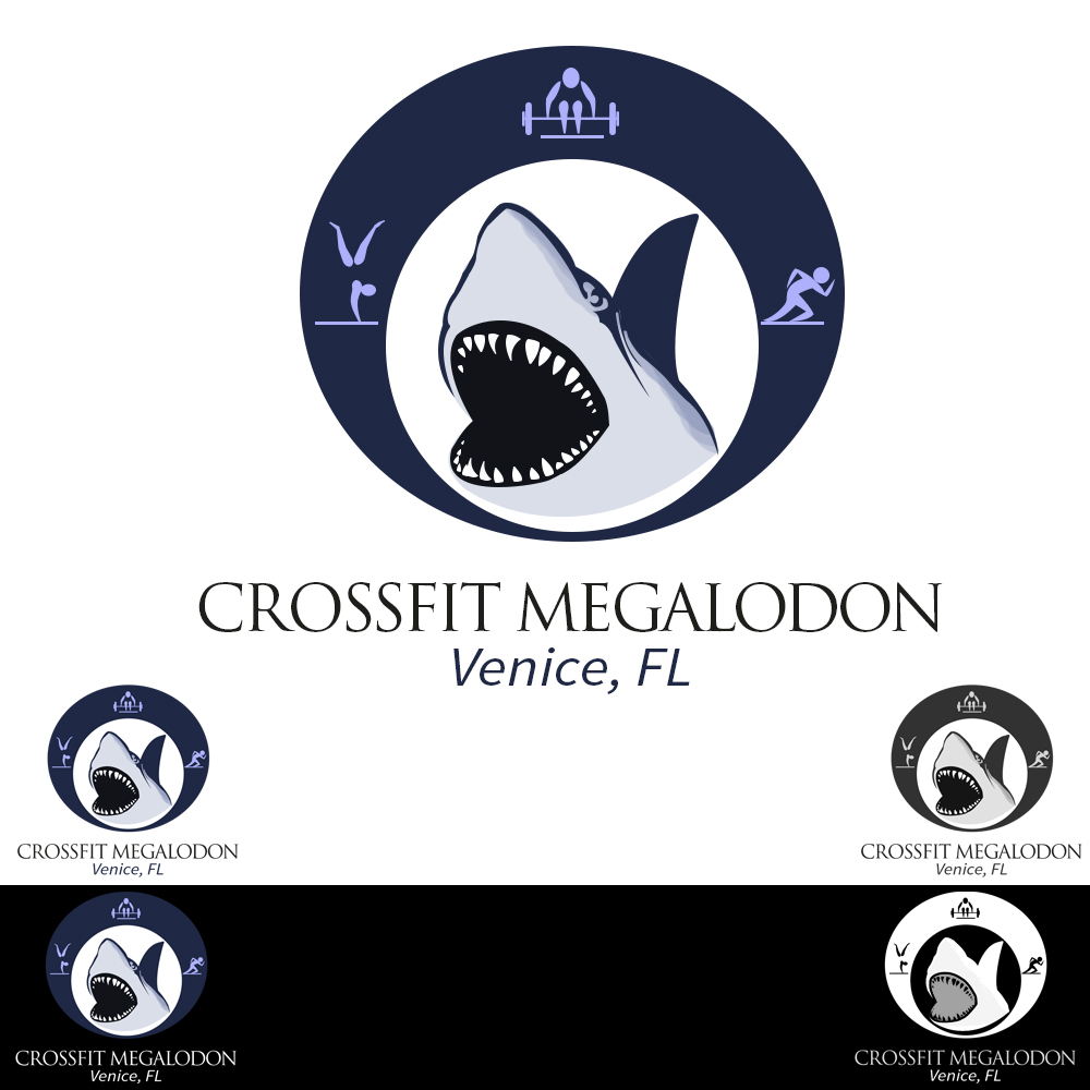 Diseño de Logo por R O N I E para CrossFit Megalodon | Diseño #11509855