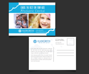 Haworth Dental Children's postcard before camp starts | Stationery Design by JK18