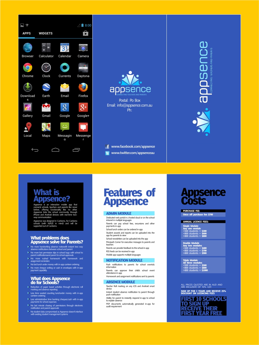 Brochure Design by Purple Studio for this project | Design #2288773