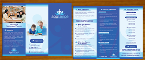 Tri-Fold Brochure for Awesome School App Required! | Brochure Design by Sbss