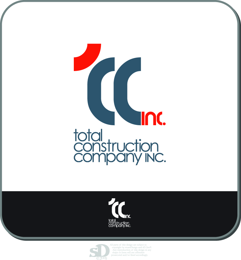 Diseño de Logo por sD para Total Commercial Construction Inc. | Diseño #23694