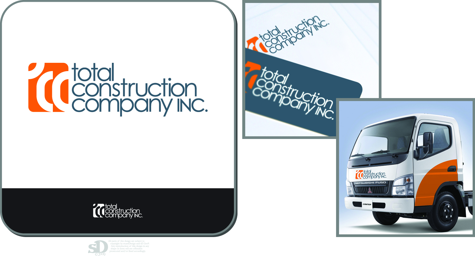 Logo-Design von sD für Total Commercial Construction Inc. | Design #23696