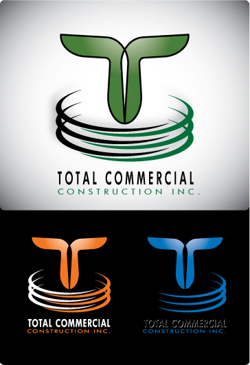 Logo Design by Olga Blankenship for Total Commercial Construction Inc. | Design #24919