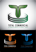 Logo-Design von Olga Blankenship für Total Commercial Construction Inc. | Design: #24919