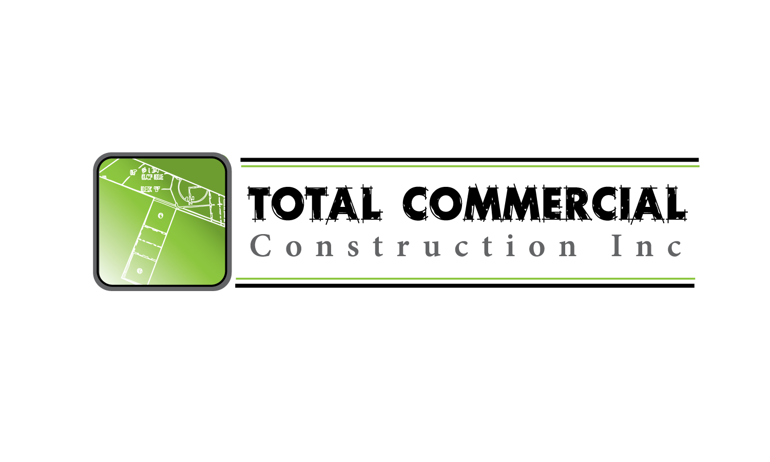 Logo Design by Lilly Brennan for Total Commercial Construction Inc. | Design #24234