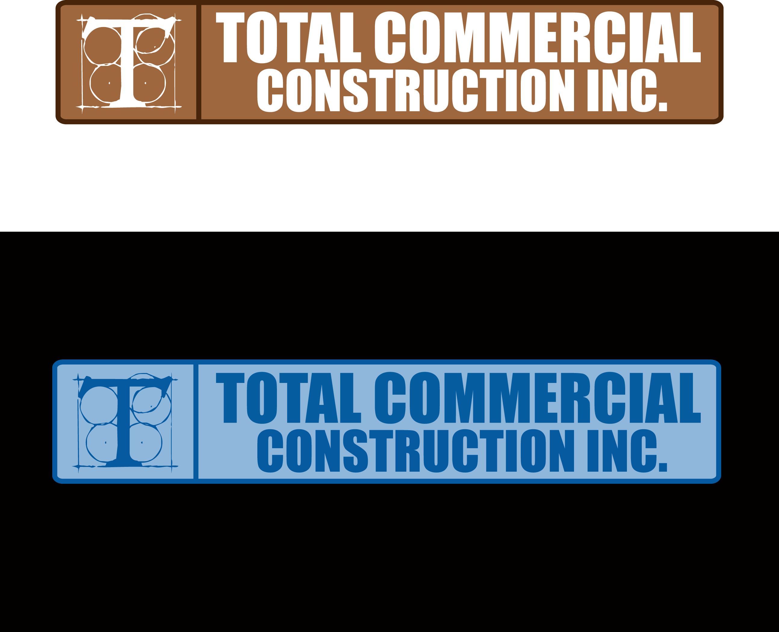Logo Design by Perkins Design Studio for Total Commercial Construction Inc. | Design #24592