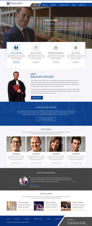 Web Design by pb for this project | Design: #11087647