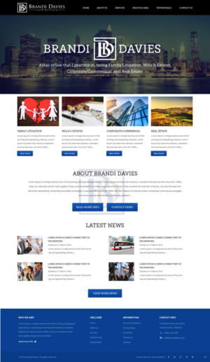 Web Design by pb for this project | Design: #11087650