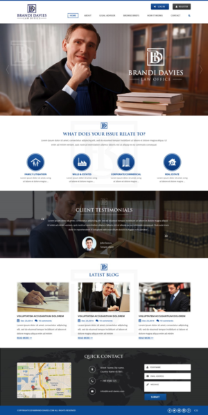 Web Design by pb for this project | Design: #11087652