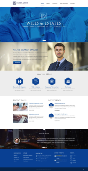 Web Design by pb for this project | Design: #11088595
