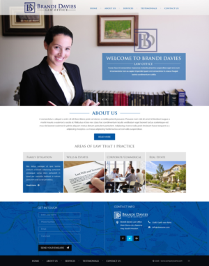 Web Design by pb for this project | Design: #11097500