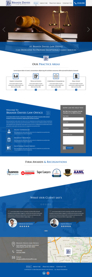 Web Design by Sbss for this project | Design: #11077828
