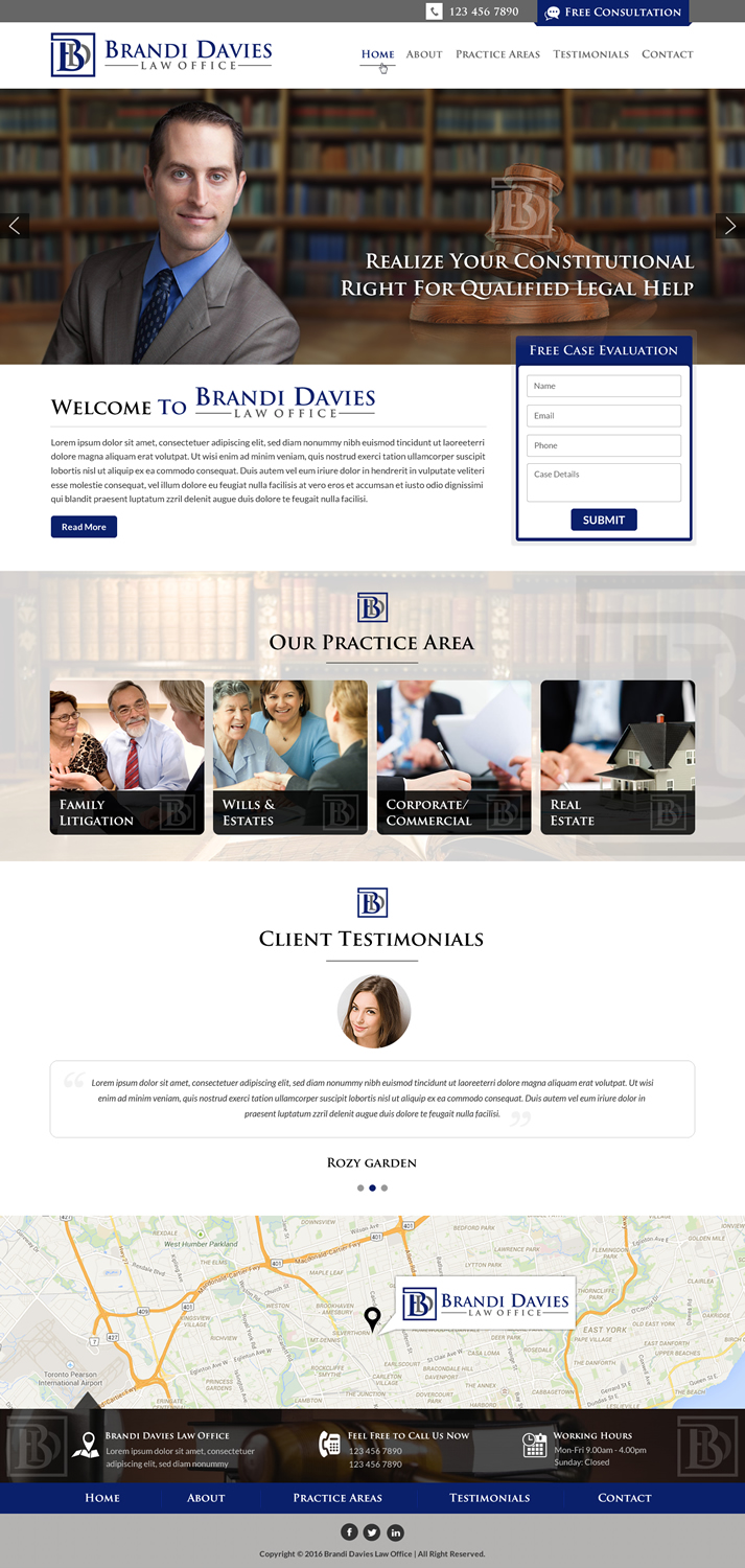 Web Design by Sbss for this project | Design #11077837