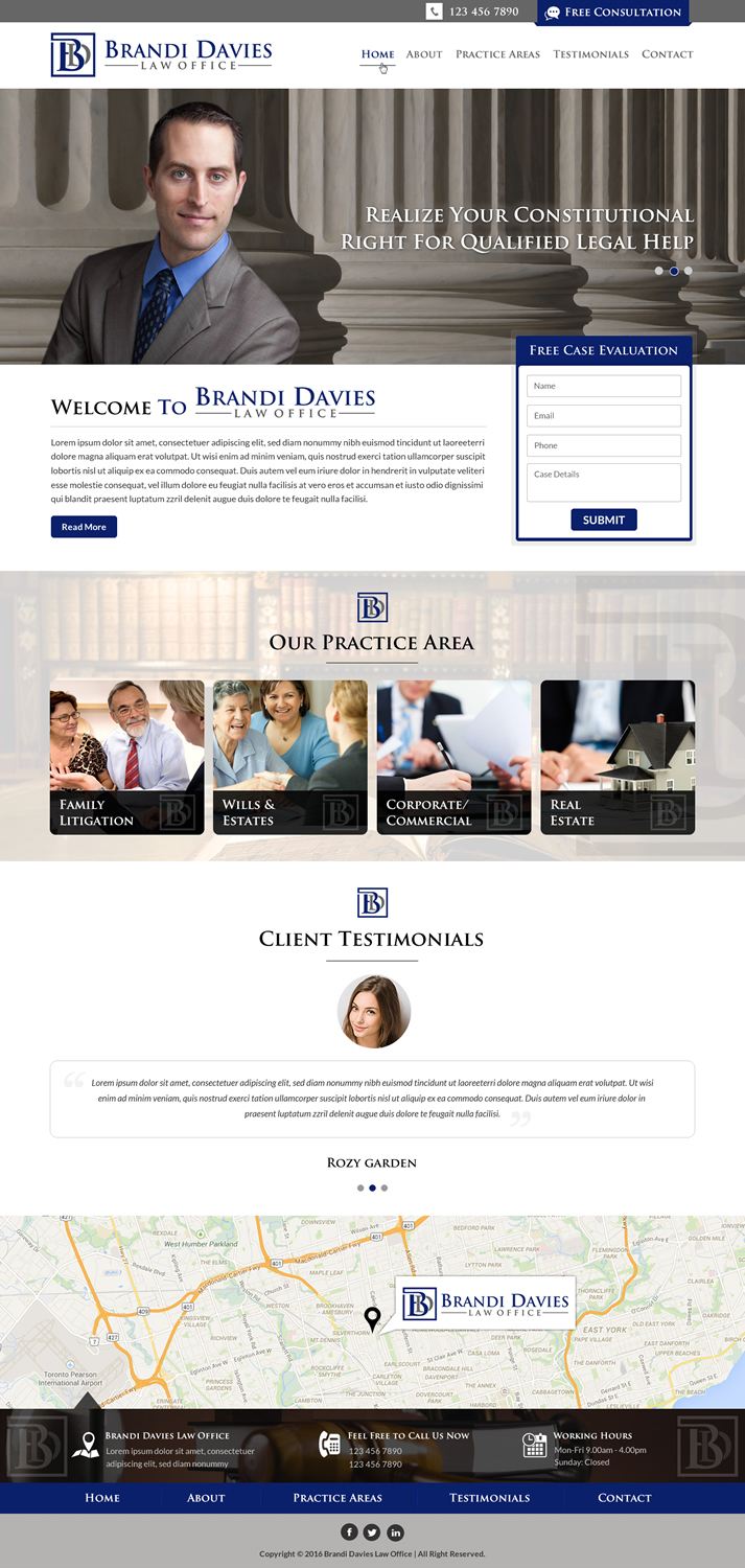 Web Design by Sbss for this project | Design #11077838
