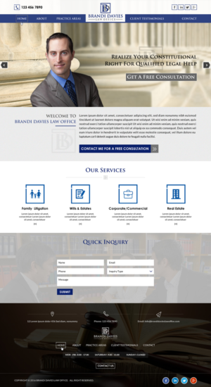 Web Design by Sbss for this project | Design: #11077875