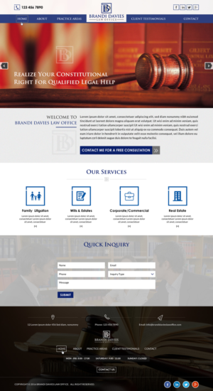 Web Design by Sbss for this project | Design: #11077876