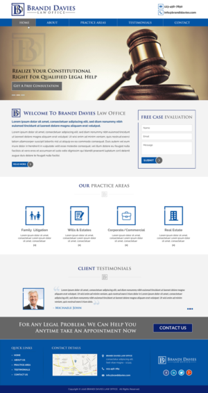 Web Design by Sbss for this project | Design: #11077912