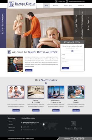 Web Design by Sbss for this project | Design: #11137752
