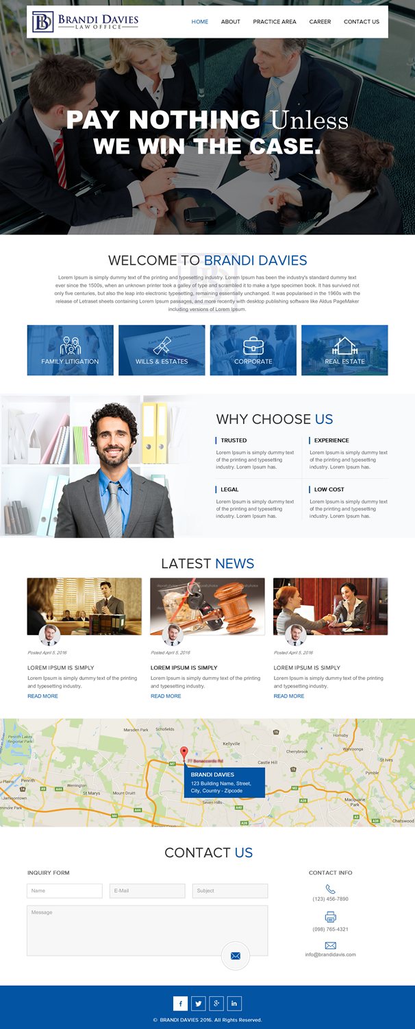 Web Design by rightway for this project | Design #11075090
