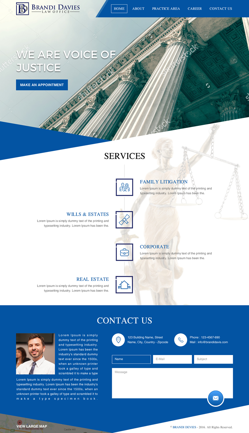 Web Design by rightway for this project | Design #11075102