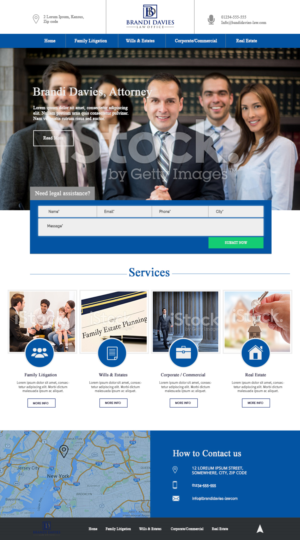 Web Design by mattlaws for this project | Design #11151605