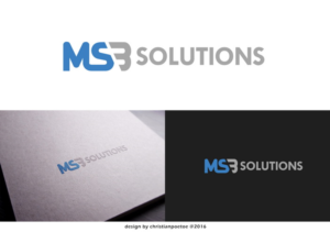 Logo Design by christianpoetoe for MS3 Solutions | Design #11078765