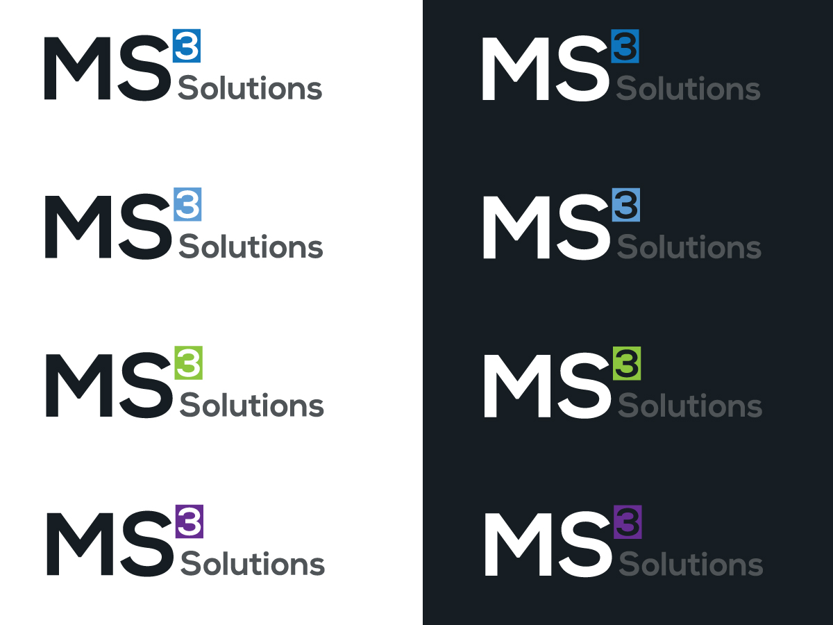 Logo Design by Atec for MS3 Solutions | Design #11096848