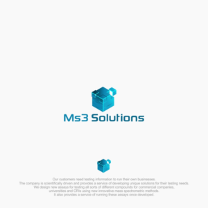 Logo Design by ecorokerz for MS3 Solutions | Design #11073658