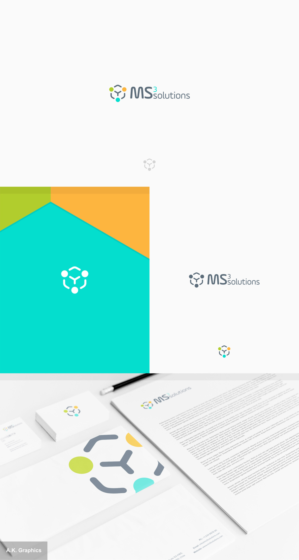 Logo Design by kafaque for MS3 Solutions | Design #11114317