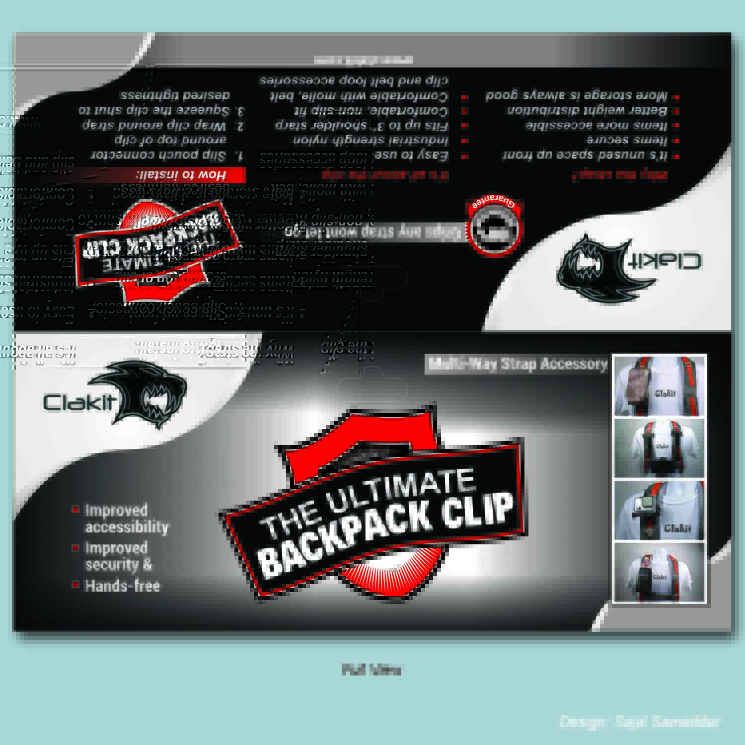 Packaging Design by Sajal Samaddar for Clakit | Design #11178403