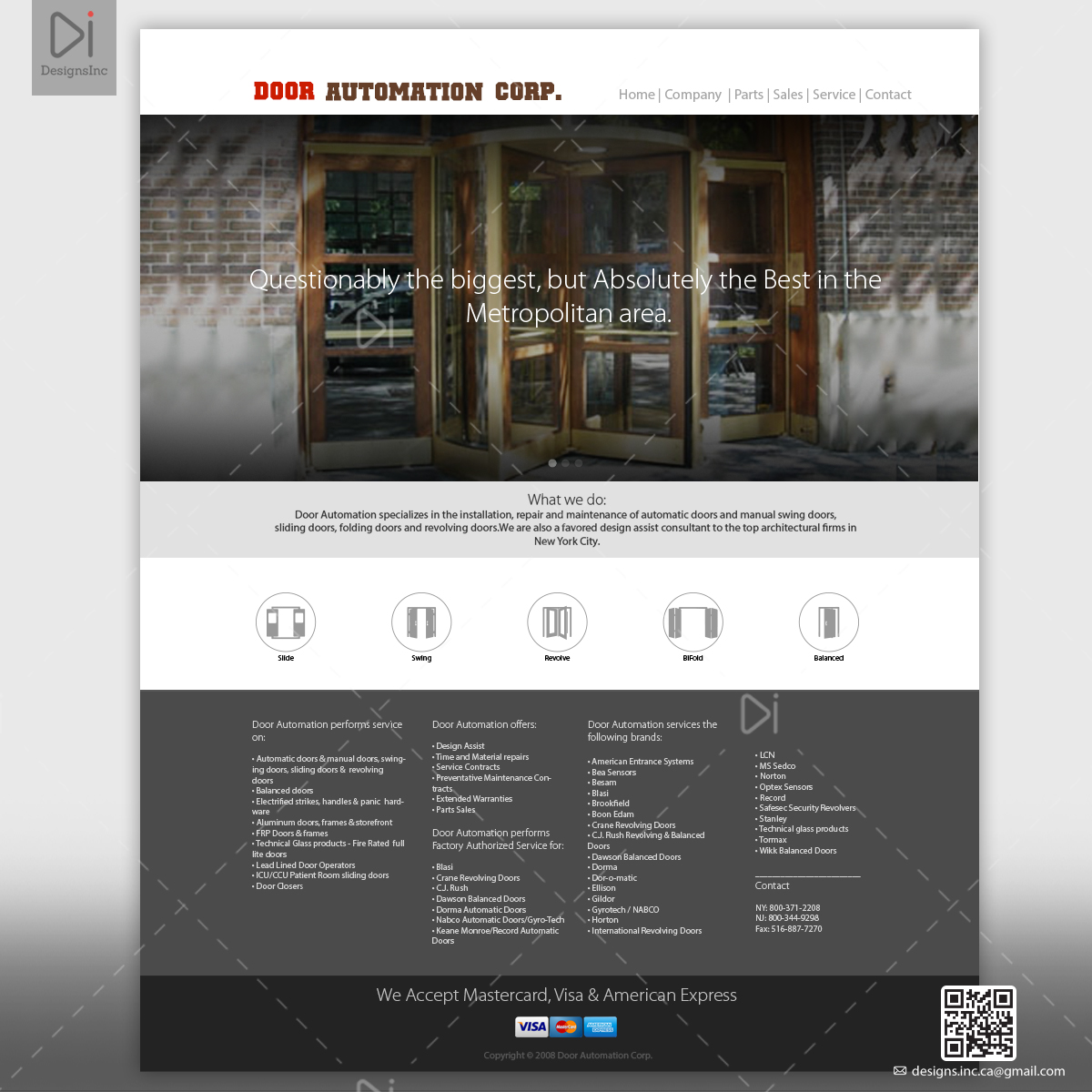 Icon Design by Design Inc for Doorautomation.com | Design #11079906