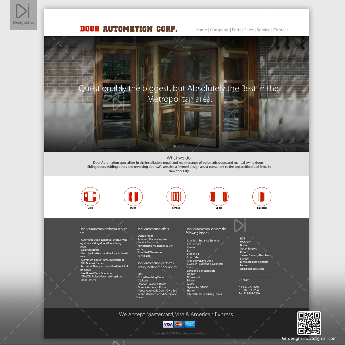 Icon Design by Design Inc for Doorautomation.com | Design #11080071