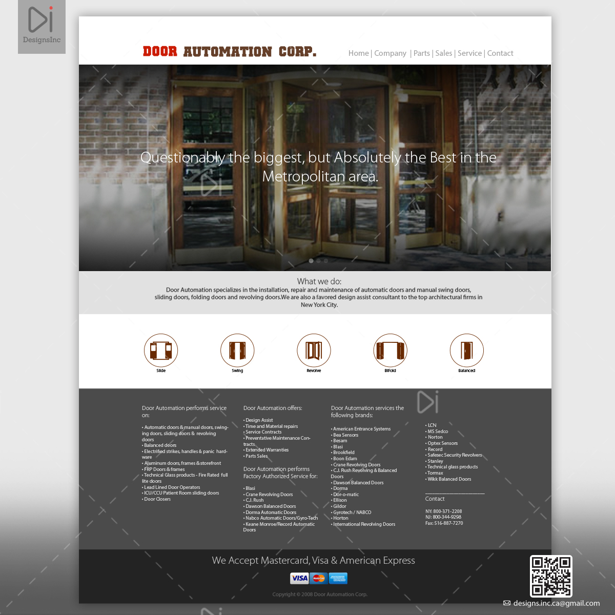 Icon Design by Design Inc for Doorautomation.com | Design #11080072