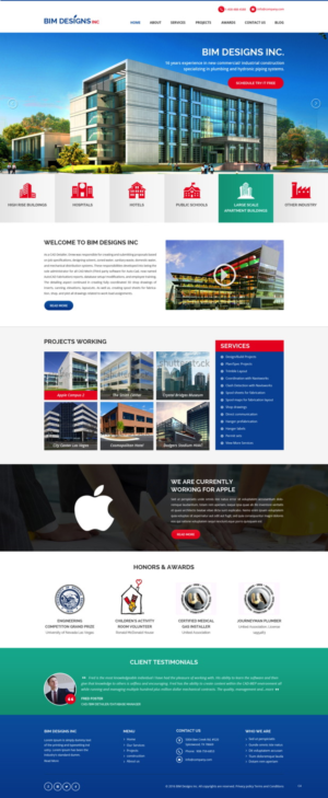 Diseño Web por pb para BIM Designs Incorporated | Diseño: #11088549