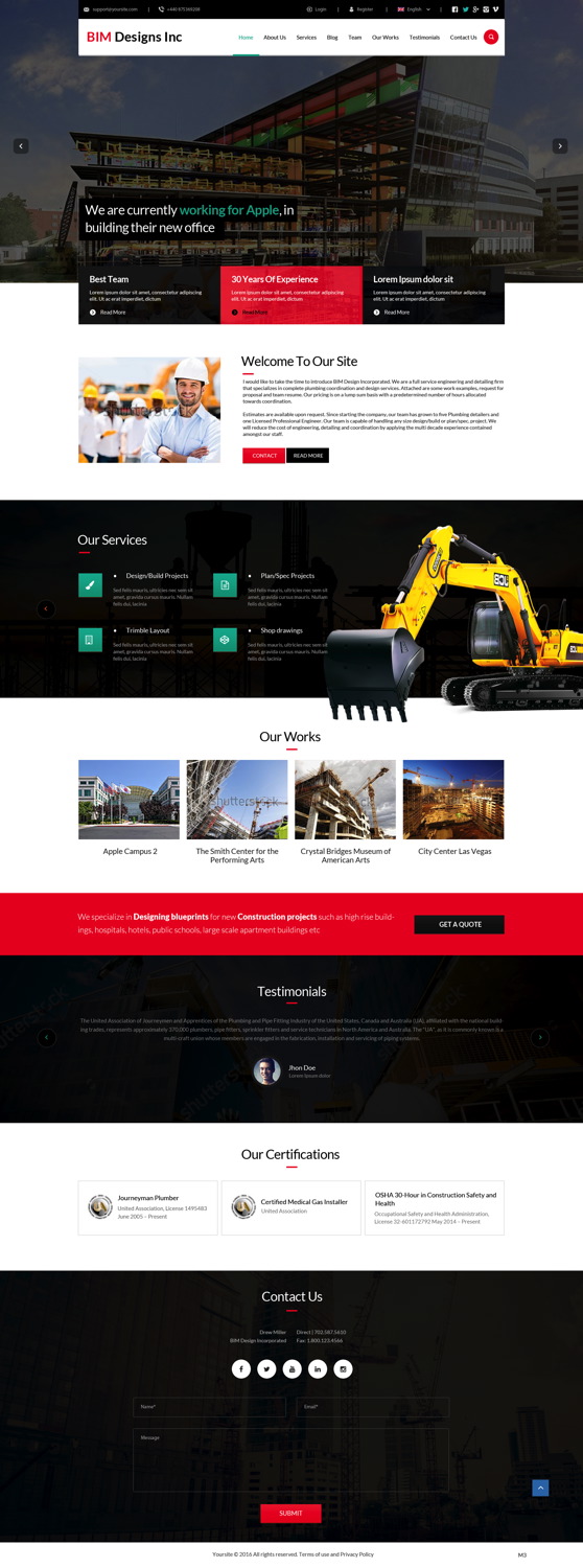 Web Design by pb for BIM Designs Incorporated | Design #11097487