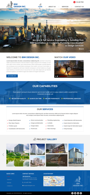 Web Design by Sbss for BIM Designs Incorporated | Design: #11089757