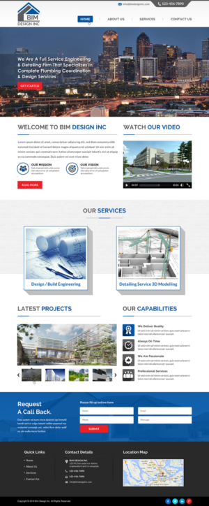 Diseño Web por Sbss para BIM Designs Incorporated | Diseño: #11089763